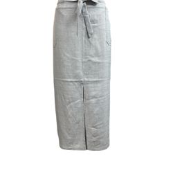 SOHO APPAREL LTD. Elegant Gray Pencil Skirt  (NWT)