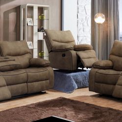 2 Pc Recliner Sofa And Loveseat