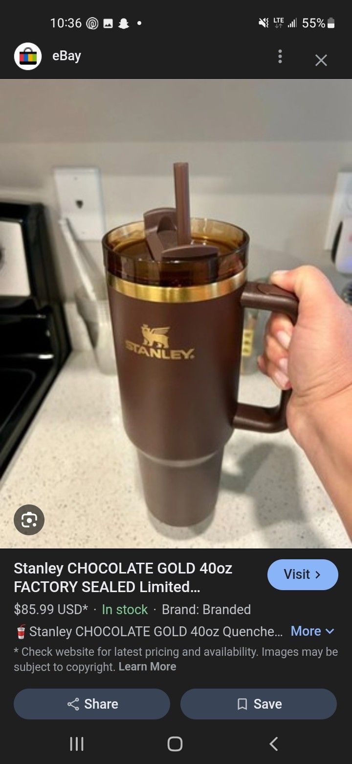 Chocolate Gold Stanly 35$