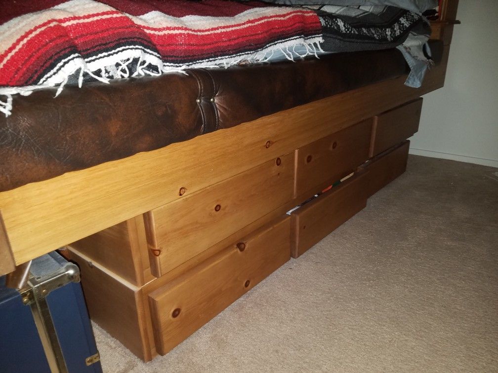 Cal King waterbed frame for Sale in Las Vegas, NV OfferUp