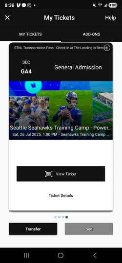 Seattle Training Camp