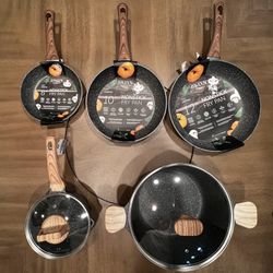7 Piece Pot & Pan Set
