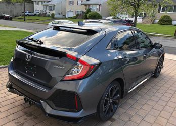 Road Departure Mitigation System 2019 Honda Civic Sport