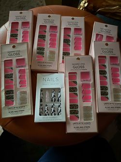 NIB 7 Nail PACKAGES COMPLETE ALL FOR $10 Lot Dashing Diva 7 Unopened Sets, Perfect Sets GREAT PARTY  GIFTS!