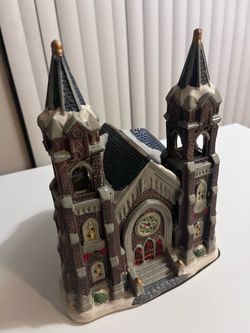 Christmas village church