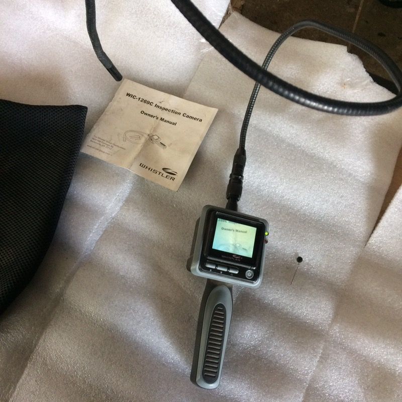 Inspection camera brand whistler wic-1269c color