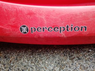 Perception Express kayak 9 and 1/2 ft