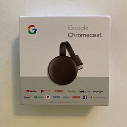 Google Chromecast 3rd Gen Like New