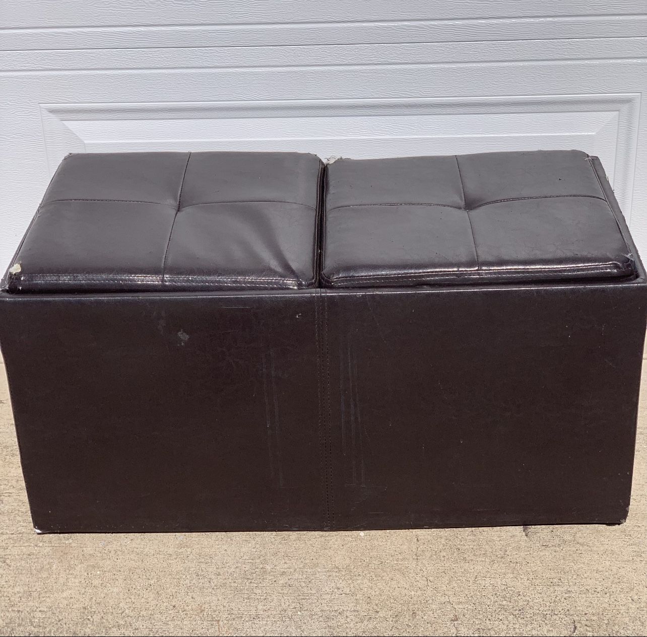 Ottoman Storage with Trays