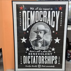 Jack Daniel's Framed Advertising Poster