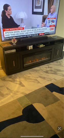Legends Furniture Entertainment Console with Electric Fireplace
