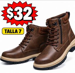 Botas de trabajo punta de hierro #7