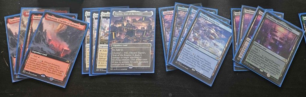Magic The Gathering - Kamigawa Neon Dynasty - Channel Lands