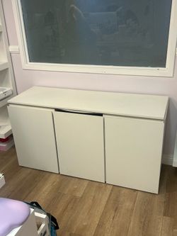 White Storage Cabinet