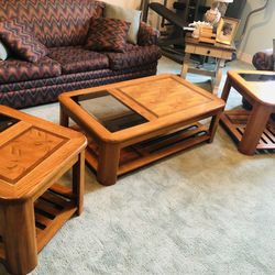 Coffee Table And End Tables