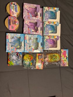 Squishy toys each sold separately