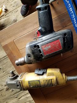 Dewalt angle saw and sears drill