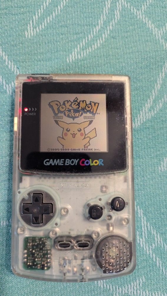 Gameboy Color with Games and Charger