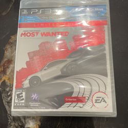 Limited Edition Most Wanted PlayStation 3