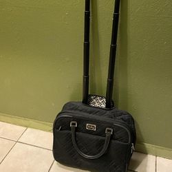 Vera Bradley Wheels Rolling Work Bag