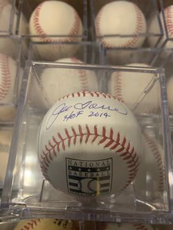 Joe Torre- Dodgers autographed mlb baseball