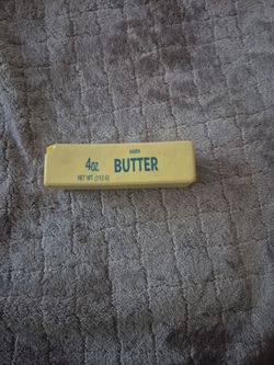 Butter squishy kind of hard but in nice condition