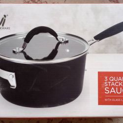 3 Quart Stackable Sauce Pan