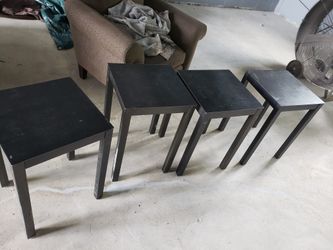 All steel end tables