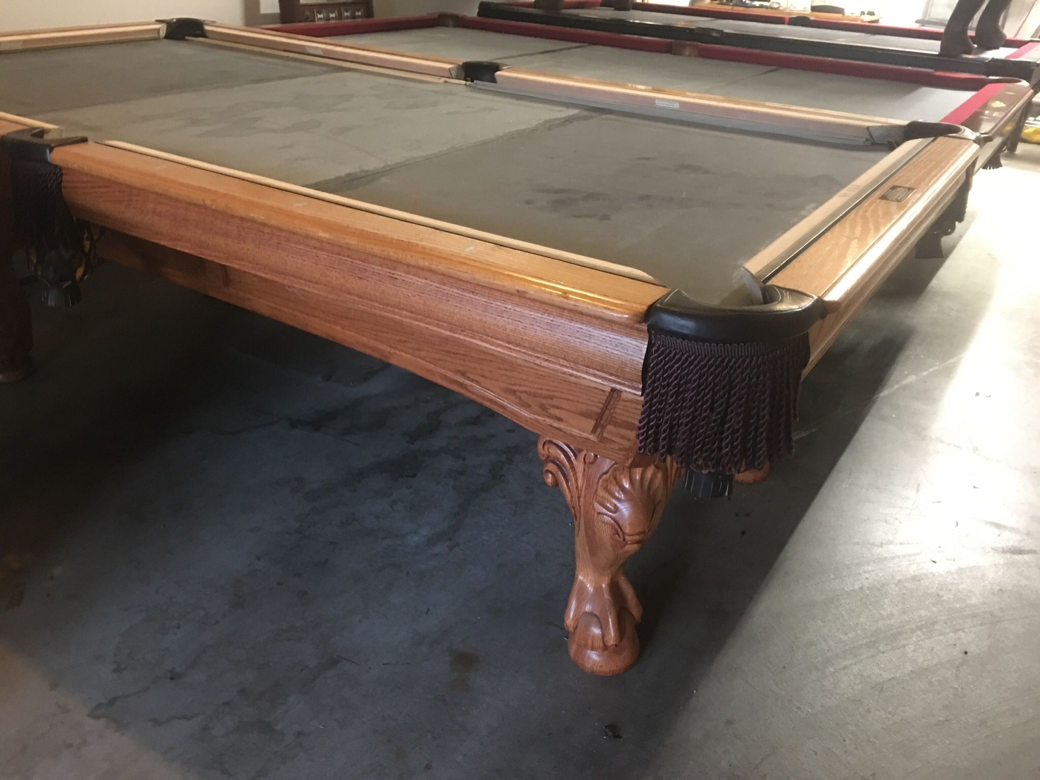 8ft Pool Table Golden West games Delta Queen Delivery And Install With New Felt Included!!