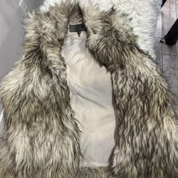 Fur Vest Large