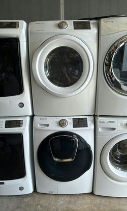 Samsung Front Load Set - Large Capacity & Stackable