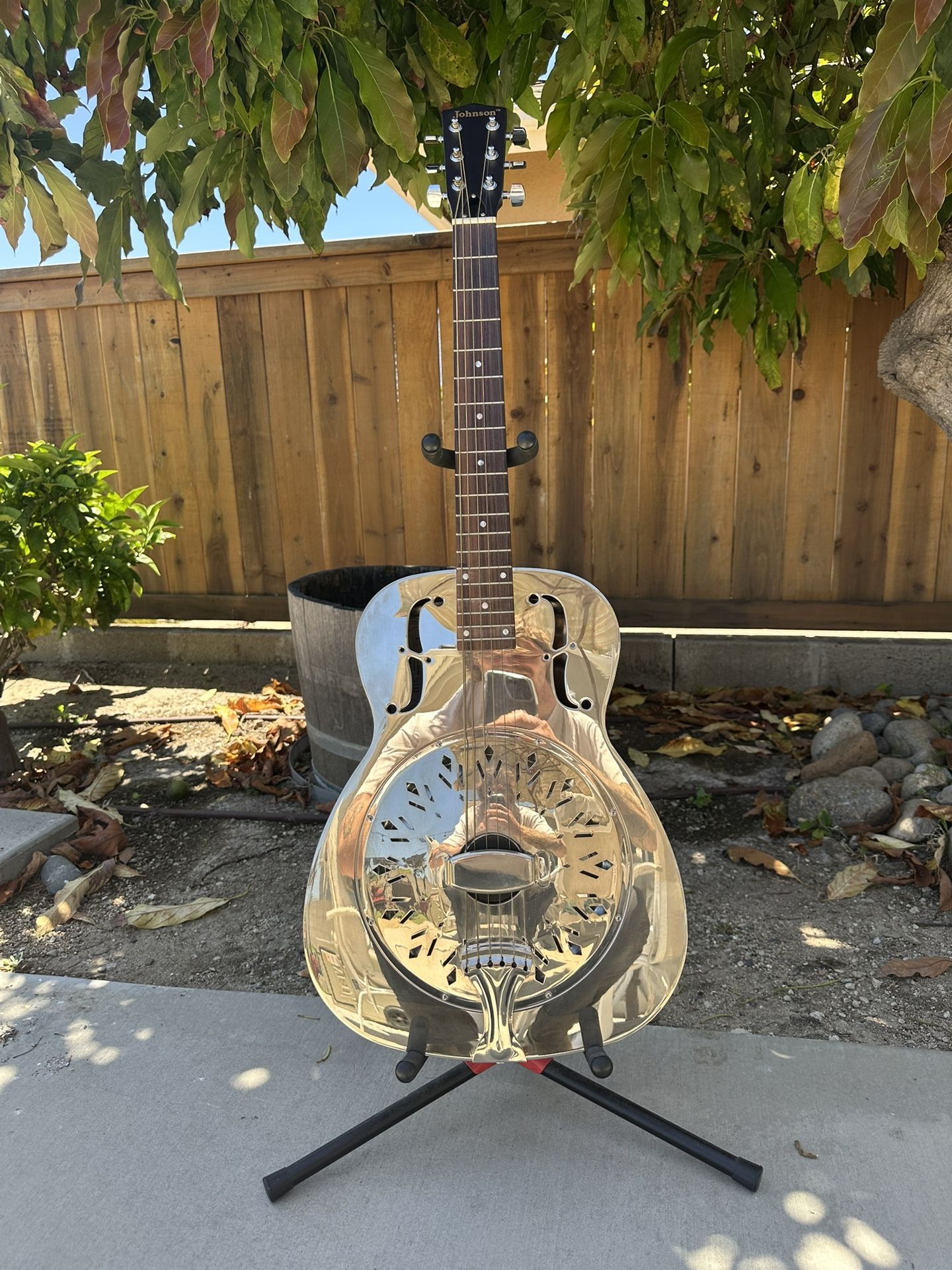 Johnson Resonator Guitar