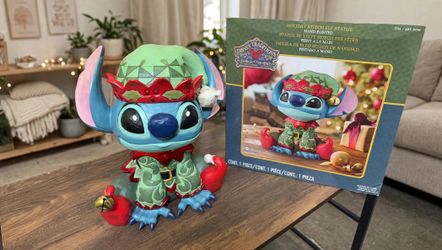 Jim Shore Disney Stitch Elf Statue 14"