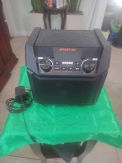 ION SPORT Bluetooth Rechargeable Portable Speaker;