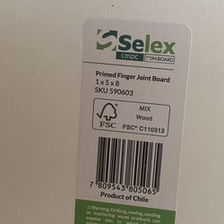 Primed Finger Joint Boards