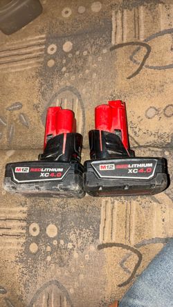Milwaukee 4.0 batteries