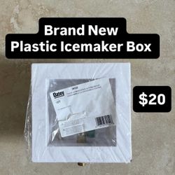 Brand New Plastic Icemaker Box (1 Available) 