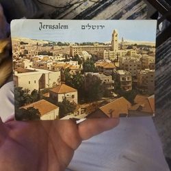 Hebrew University Jerusalem 1968 Postcard 