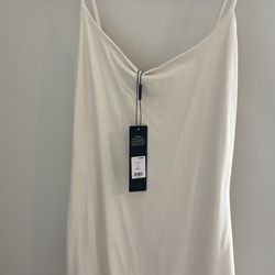 Fashion Nova Cream White Romper