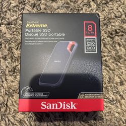 New SanDisk 8TB Extreme Portable SSD! Shoot Me Offer!!