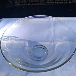 Glass Salad Bowl