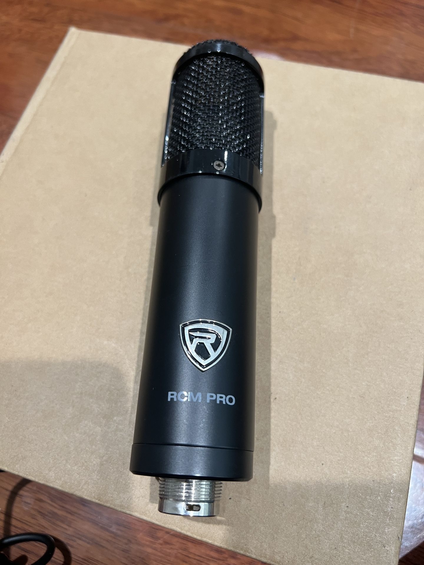 Rockville RCM PRO studio condenser microphone, Samsung condenser, cardioid polar pattern, rugged and durable, perfect for vocals and podcasts
