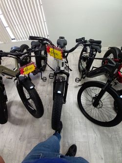 E-bikes for sale