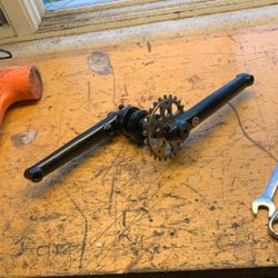 BMX 3 Piece Crank And Sealed Bearing Set With Sprocket