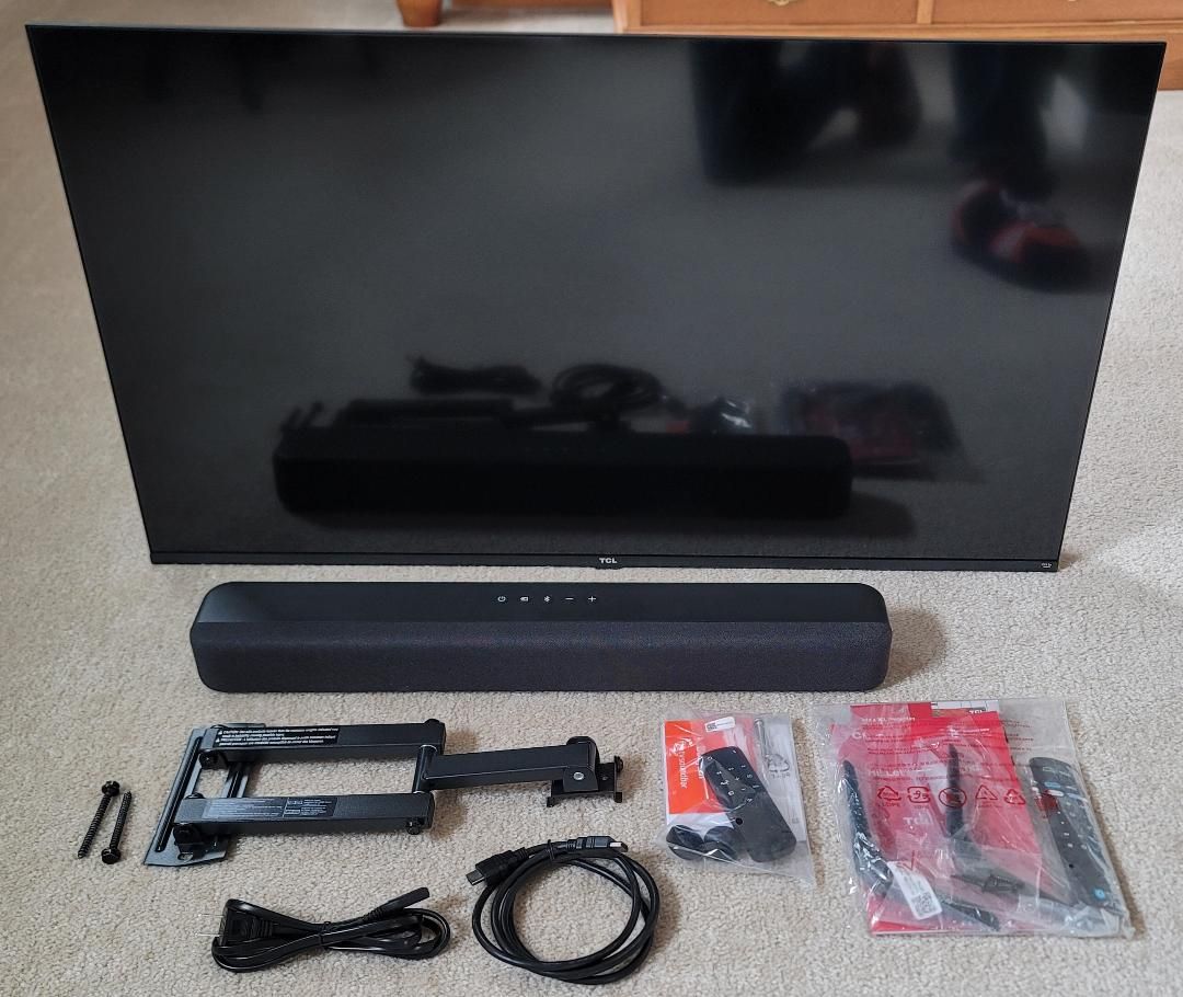 Amazon 40" FireTV with Soundbar