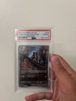 PSA 8 Pokemon Team Rockets Dugtrio