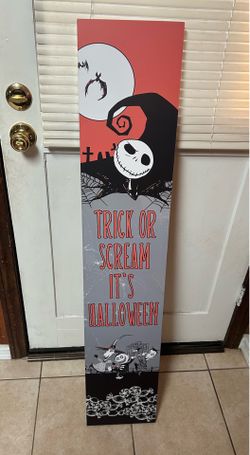 Halloween sign