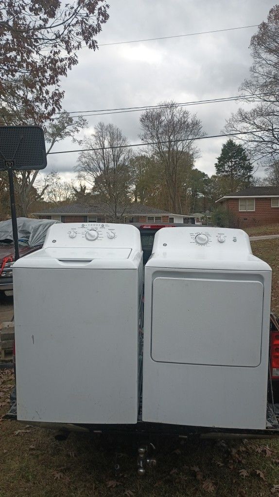 GE Washer Dryer Set