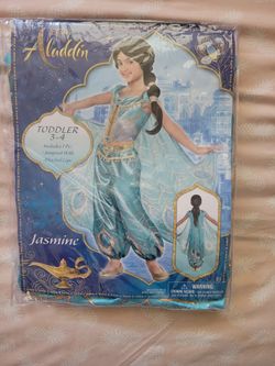 Jasmine Toddler Costume Size 3-4
