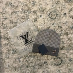 Grey Designer Beanie